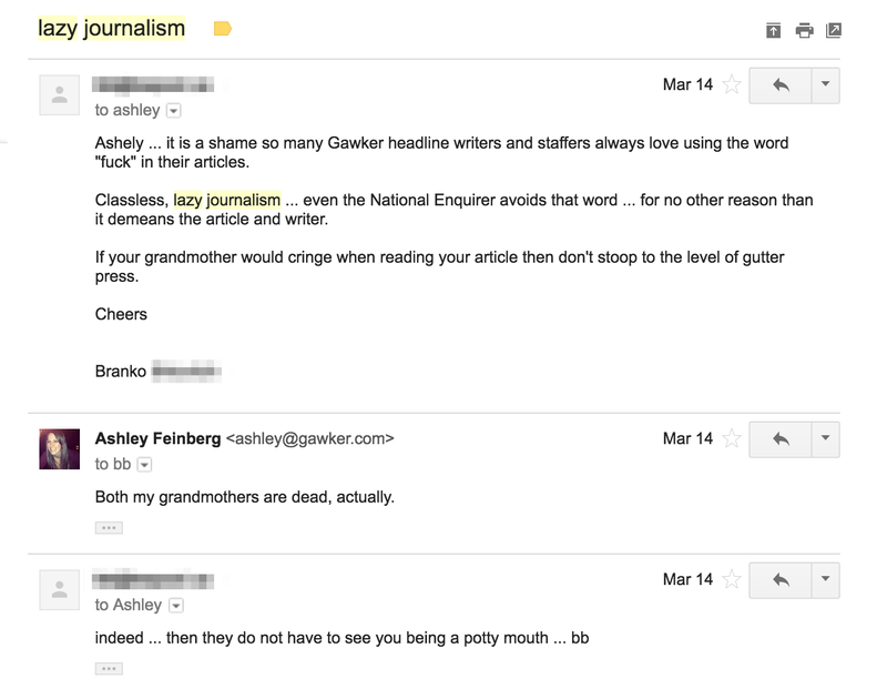 Illustration for article titled My Year In Gawker Hate Mail